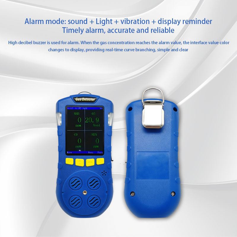 portable 4 in 1 gas detector