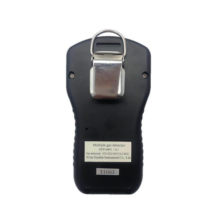 Portable CO2 VOC H2S O2 NH3 Multi Gas Detector 6in1 Gas Detector