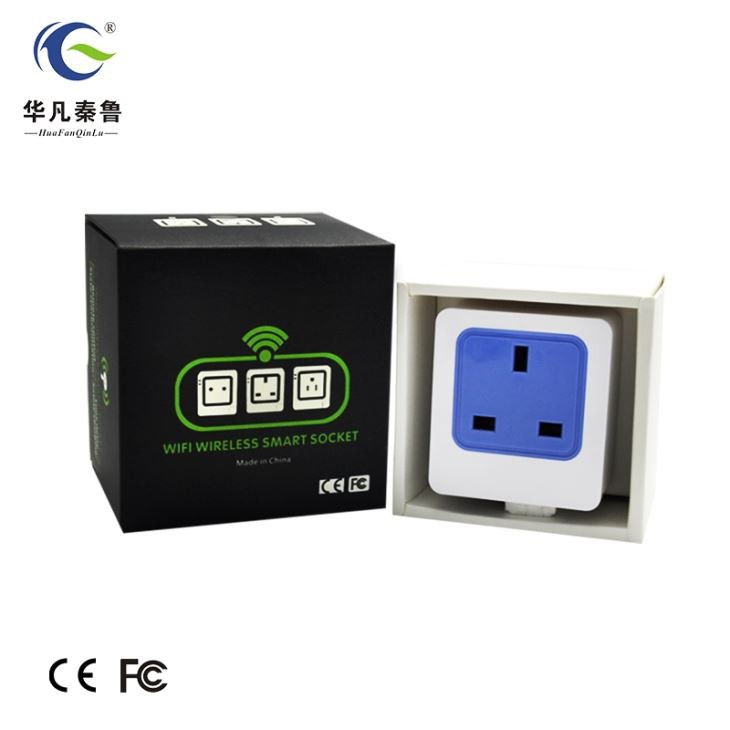 AC90-265V 13A APP wifi smart plug remote control UK smart socket