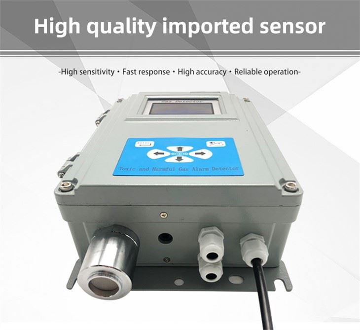 Wall Mounted Chlorine Hydride HCL Gas Detector